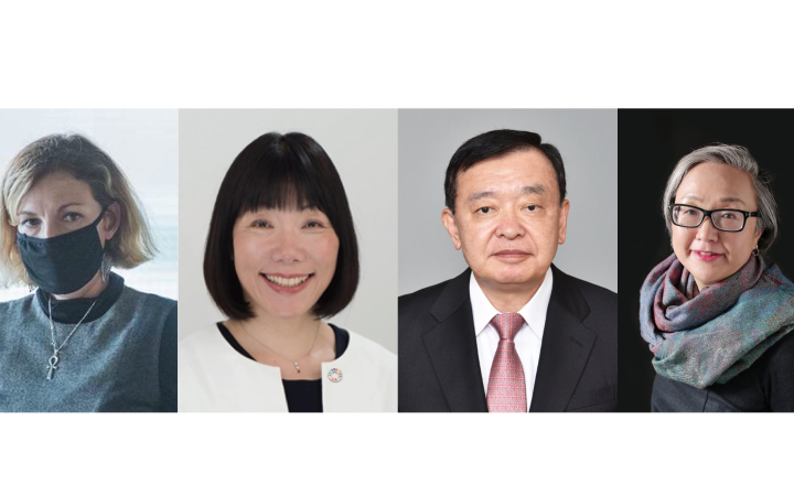 From left to right; Kaja Ciglic, Chitose Arai, Yukito Minowa, Mihoko Kumamoto