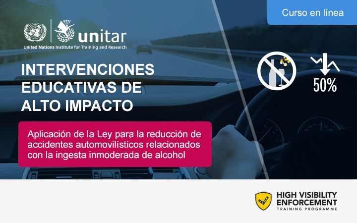 Intervenciones Educativas de Alto Impacto: Aplicación de la Ley para la reducción de accidentes automovilísticos relacionados con la ingesta inmoderada de alcohol