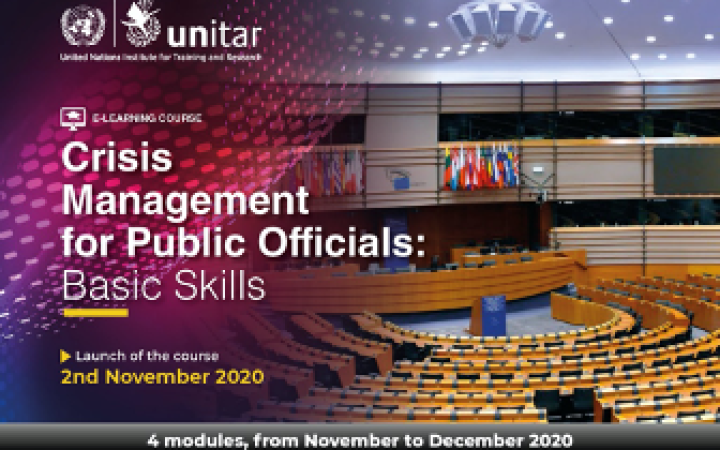 COURSE ON CRISIS MANAGEMENT FOR PUBLIC SERVANTS