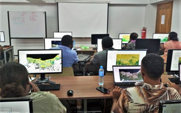 Developing Geospatial capacity for enhanced Climate Resilience