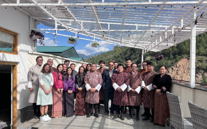 Group picture of participants and UNOSAT's trainers