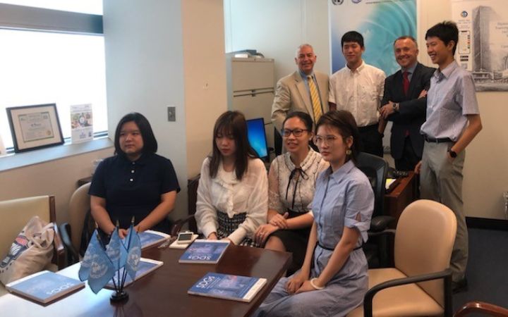 College Daily Inc. Summer Camp Students Visit UNITAR NYO