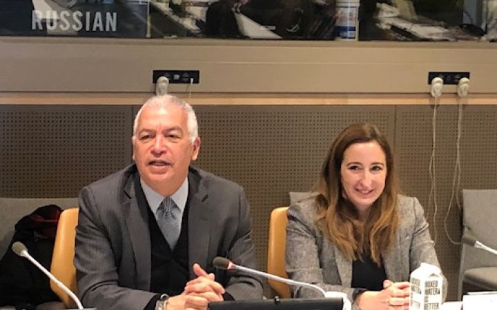 Mr Marco Suazo and Ms Alexandra Carter