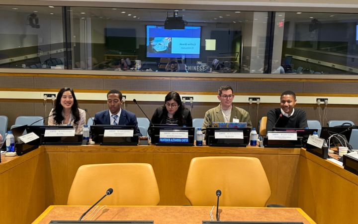 Columbia Law Team Presenting Mediation Skills Training