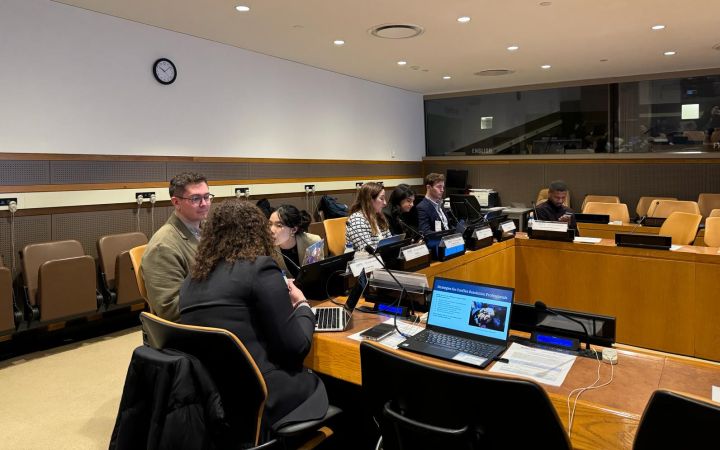 Columbia Presenters prepare for Part 2 after a short break