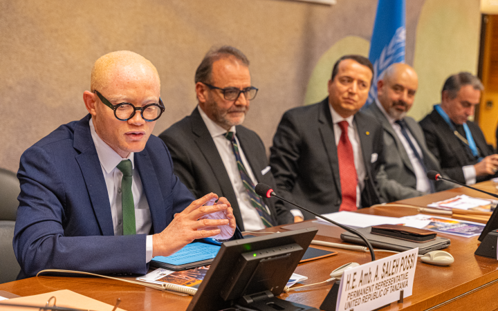 Amb. Abdallah Saleh Possi, Permanent Representative of the United Republic of Tanzania