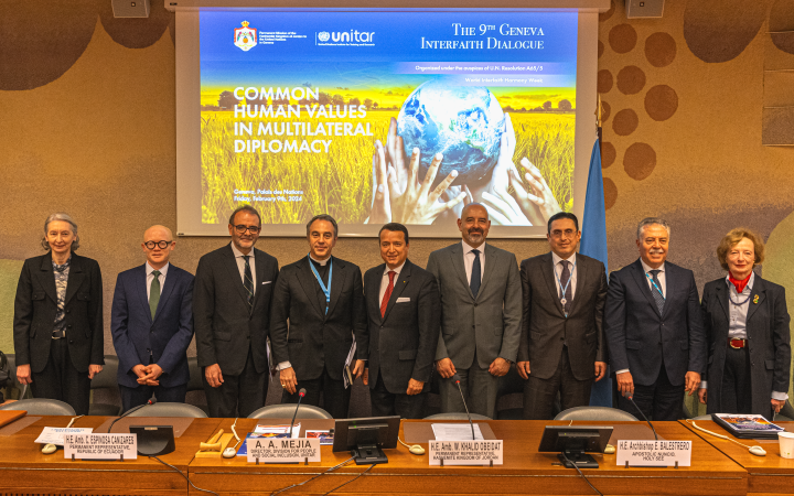 The 9th Geneva Interfaith Dialogue On Common Human Values In Multilateral Diplomacy With The Permanent Mission Of Jordan 