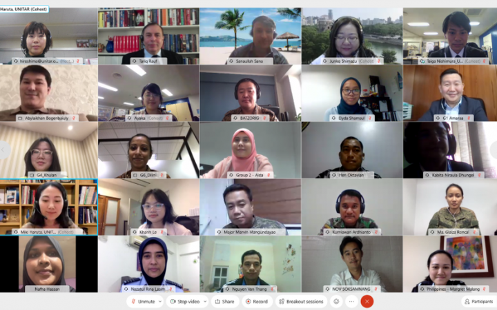 Participants of the 2021 training programme