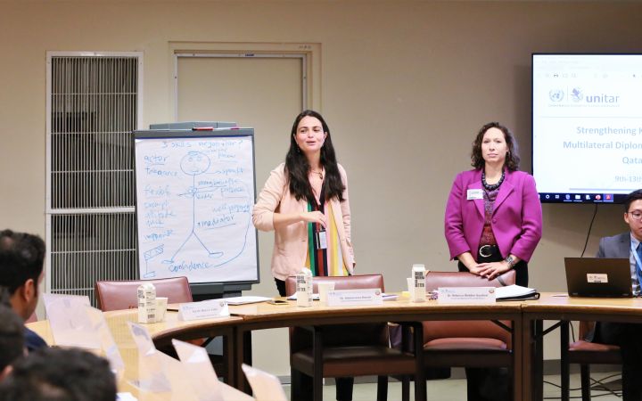 Dr. Jimena Leiva-Roesch and Dr. Rebecca Webber Gaudiosi 