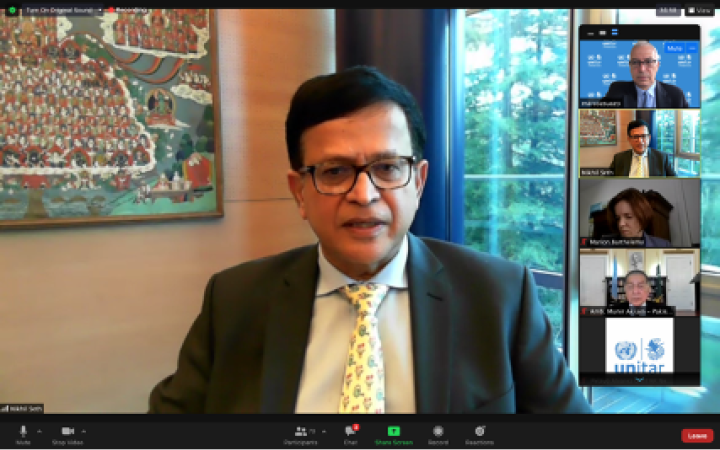 UNITAR'S Executive Director Mr. Nikhil Seth