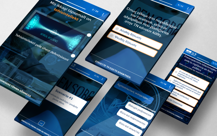 Screenshots of AI Course