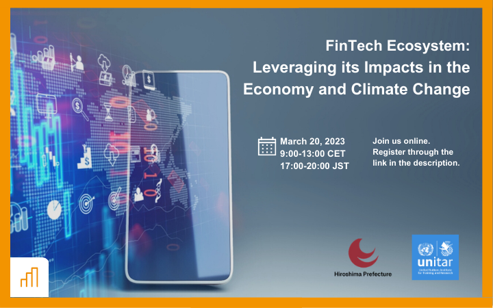 UNITAR FinTech Conference graphic design