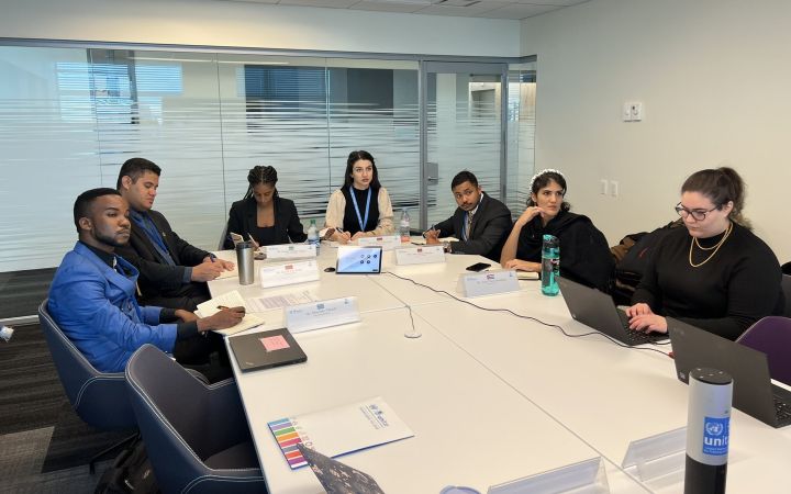 The PGA Fellows are seen in a conference room during one of the sessions