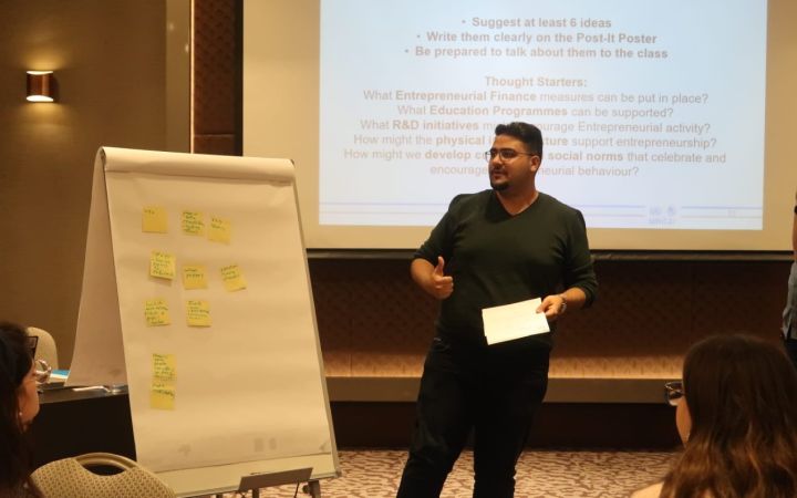 Participant's presentation