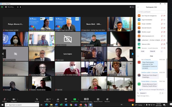 Group Photo Orientation Course on ECOSOC 