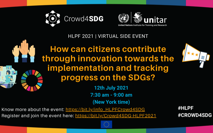 HLPF Side event - Crowd4SDG