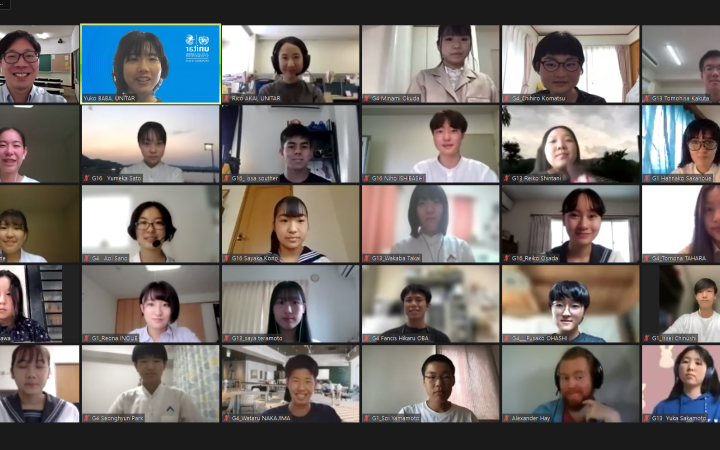 UNITAR Hiroshima Youth Ambassadors