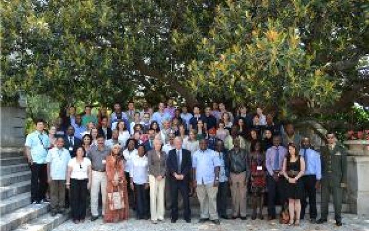 training on international humanitarian law at the International Institute of Humanitarian Law