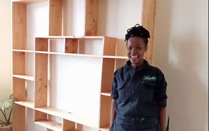 Furniture made by Mwikali Munyao