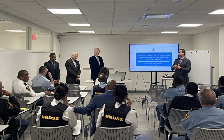 UNITAR – UNDSS Training on Diplomatic Communication