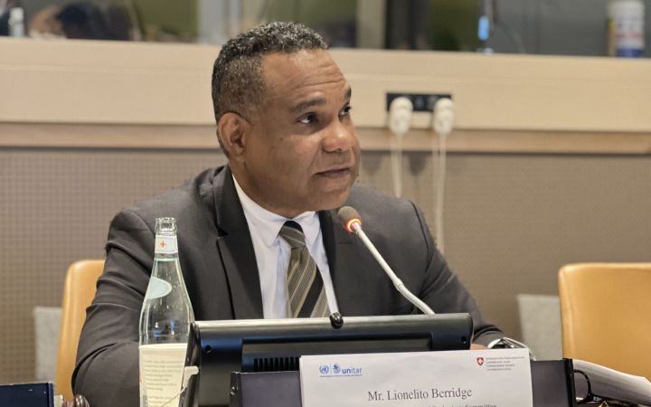 Mr. Lionelito Berridge, Secretary in the Administrative and Budgetary Committee