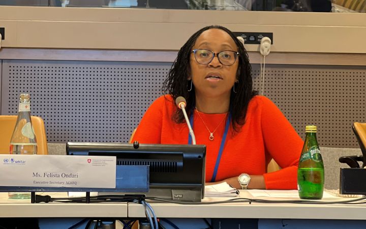 Ms. Felista Ondari, Executive Secretary of the Advisory Committee on Administrative and Budgetary Questions (ACABQ)