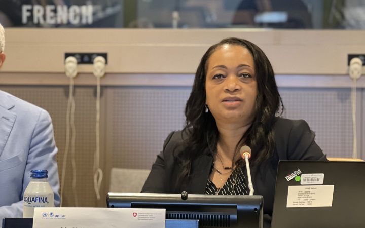 Ms. Unis Valencia Williams, the Chief of Service, Deputy Director for Budgets of Development Pillar and Human Rights from the Department of Management Strategy, Policy and Compliance (DMSPC)