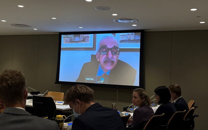 Mr. Gopinathan Achamkulangare, Chair at the Joint Inspection Unit (JIU)