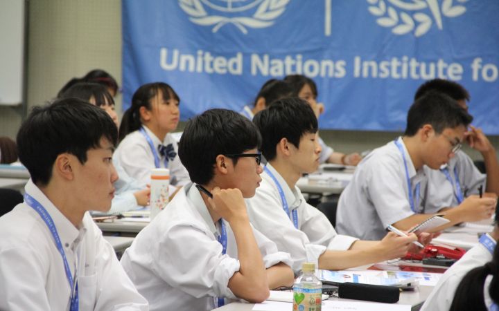 Students attending Youth Ambassador programme.