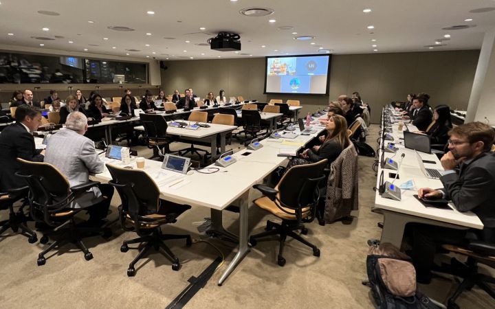 UNITAR and Switzerland in Conference Room 12