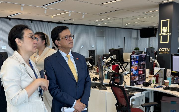 UNITAR Executive Director Meets China Global Television Network Leadership 