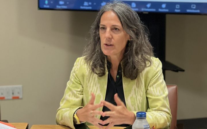 Ms. Isabella Marras Speaking at the panel