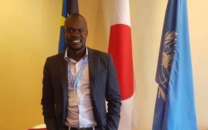 Khamis Bol, alumnus of the programme in 2019 and coach for the programme in 2020-21