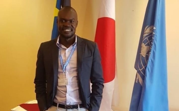 Khamis, during the UNITAR training programme in 2019