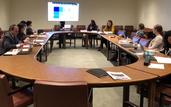 In-person participants at the training