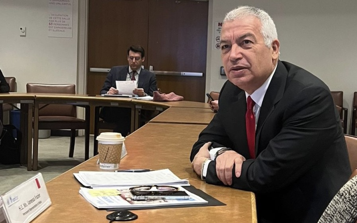 H.E Mr. Suazo delivering welcoming remarks 