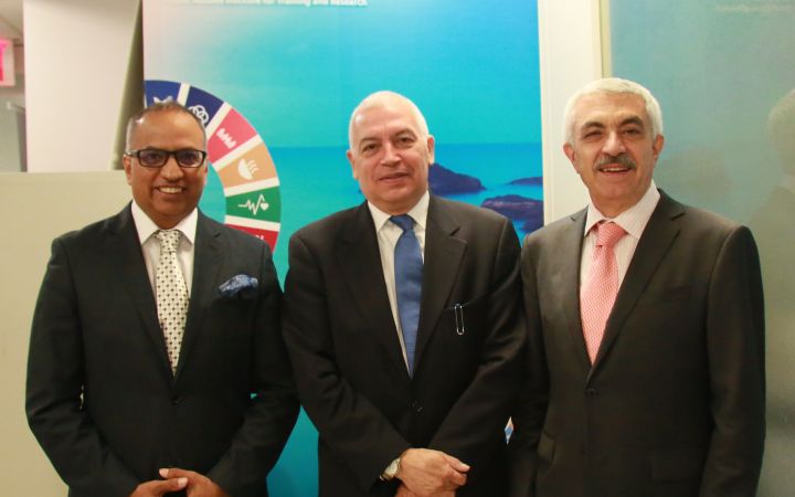 Dr. Alexander López Ramírez, H.E. Mr. Marco Suazo & Dr. Guido Bertucci