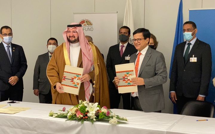 UNITAR AGFUND signing ceremony