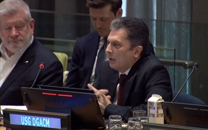 Mr. Movses Abelian, USG for General Assembly and Conference Management