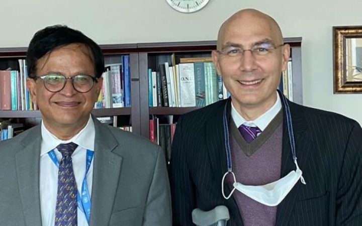 Mr. Nikhil Seth and Mr. Volker Türk