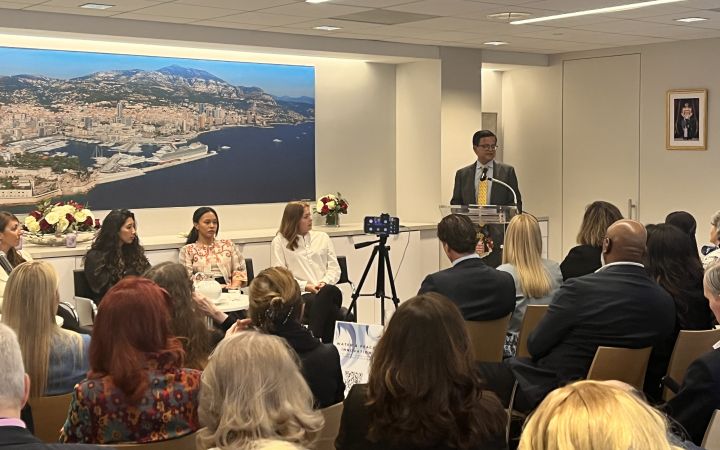 Mr. Nikhil Seth at Monaco Mission 