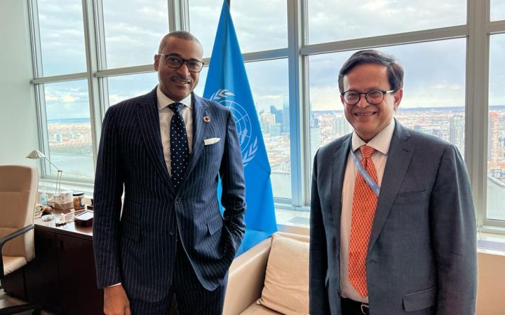 Mr. Courtenay Rattray and Mr. Nikhil Seth 