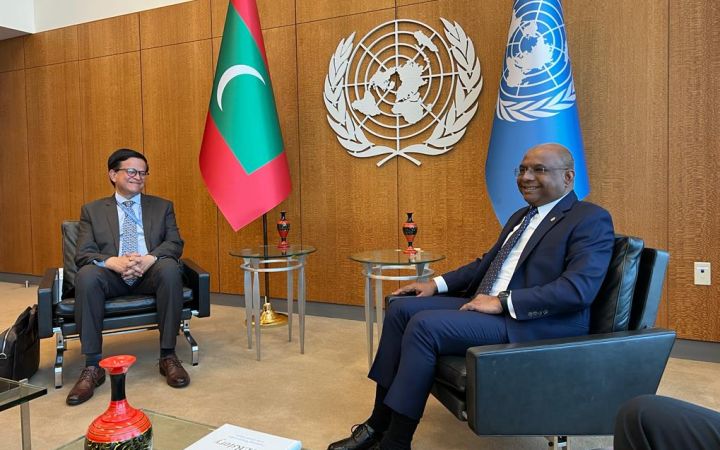 Mr. Nikhil Seth and Mr. Abdulla Shahid 