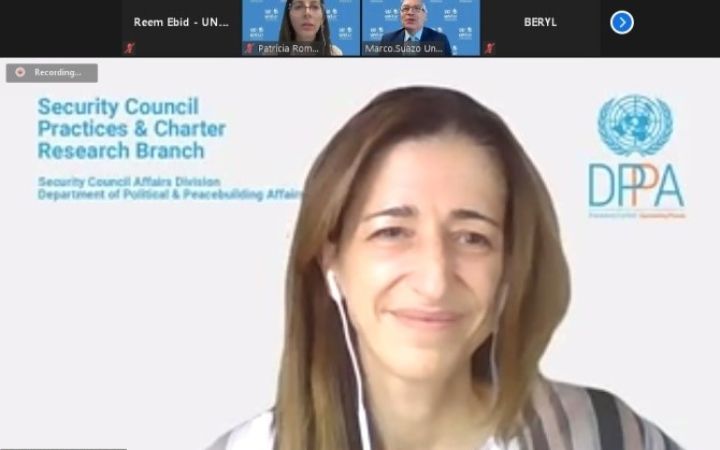 Ms. Blanca Montejo, Senior Political Affairs Officer 