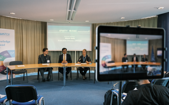 UNITAR 60th Anniversary Publc Forum in Geneva, Nikhil Seth Opening Remarks