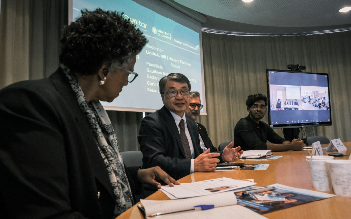 SESSION 4: EMPOWERING ECONOMIES OF TRUST AND BRIDGING THE DIGITAL DIVIDE, UNITAR 60th Anniversary Forum in Geneva