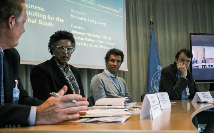 SESSION 1: BUSINESS UPSKILLING FOR THE GLOBAL SOUTH, UNITAR 60th Anniversary Public Forum in Geneva