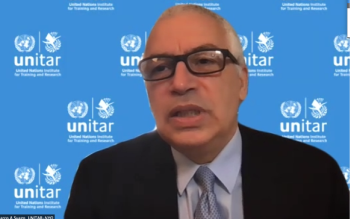 Mr. Marco A. Suazo, UNITAR NYO