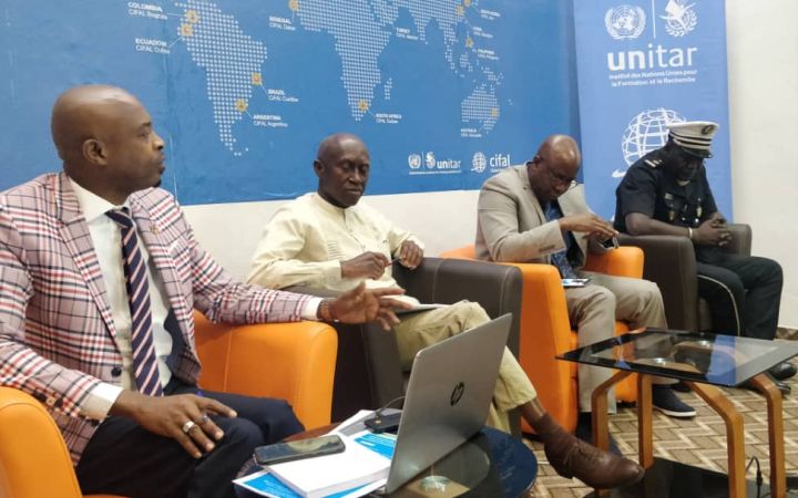 Speakers during the Launch Event