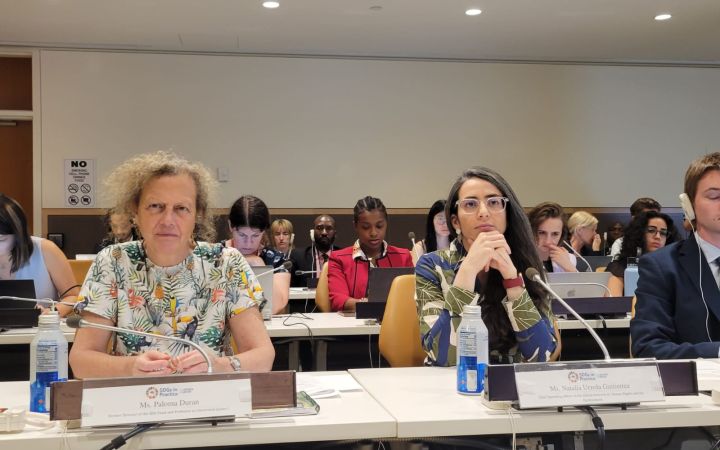 Ms. Paloma Duran, Universitat Jaume I and Ms. Natalia Urzola Guitierrez, Global Network for Human Rights and the Environment